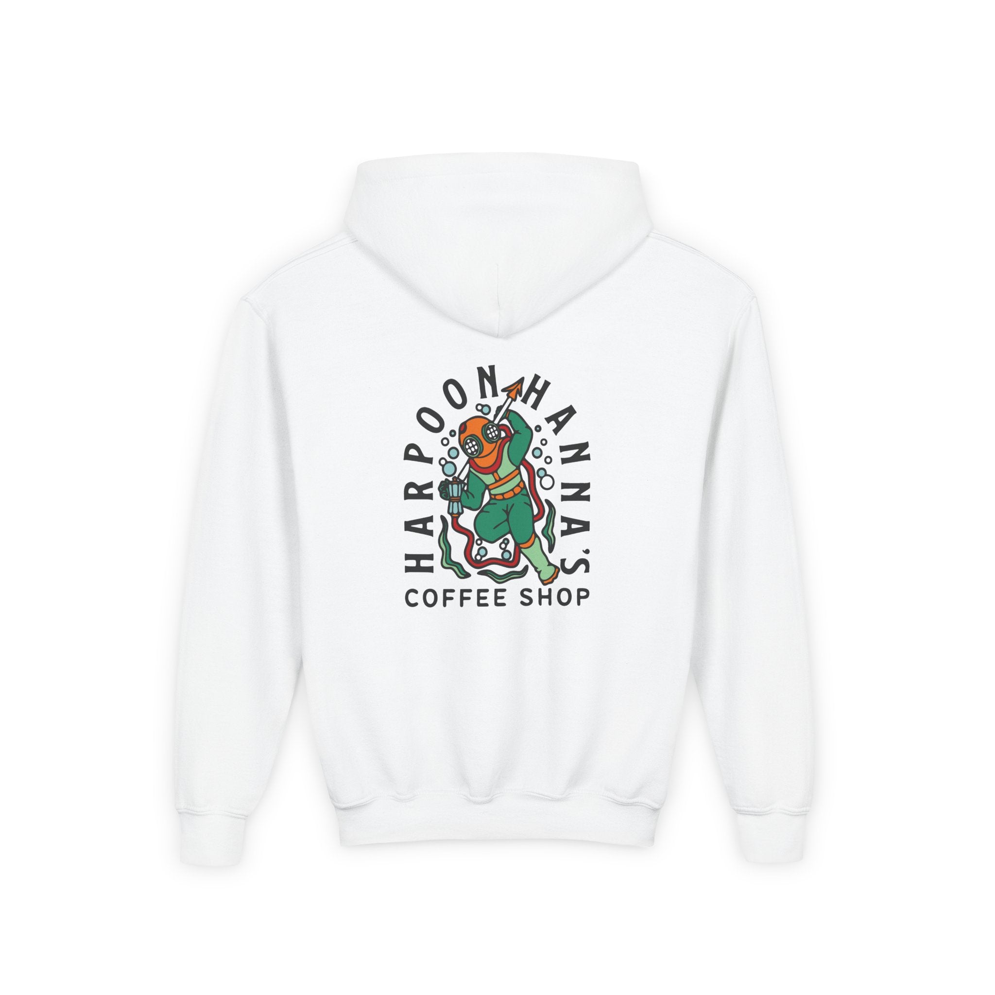 Harpoon Hanna's Colorful Diver Youth Hoodie
