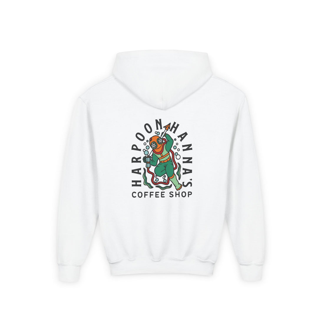 Harpoon Hanna's Colorful Diver Youth Hoodie