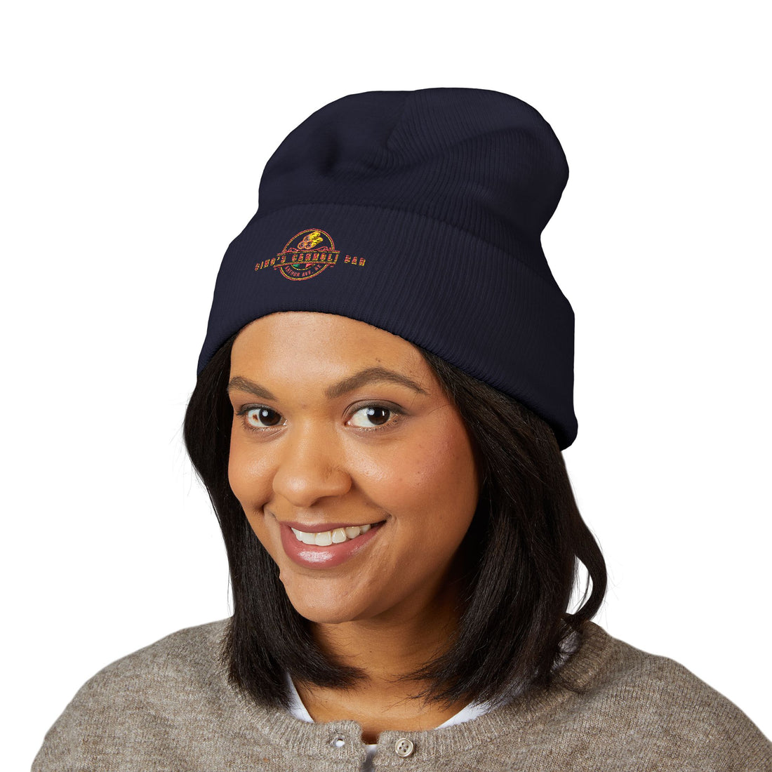 Gino's Cannoli Bar Cuffed Beanie
