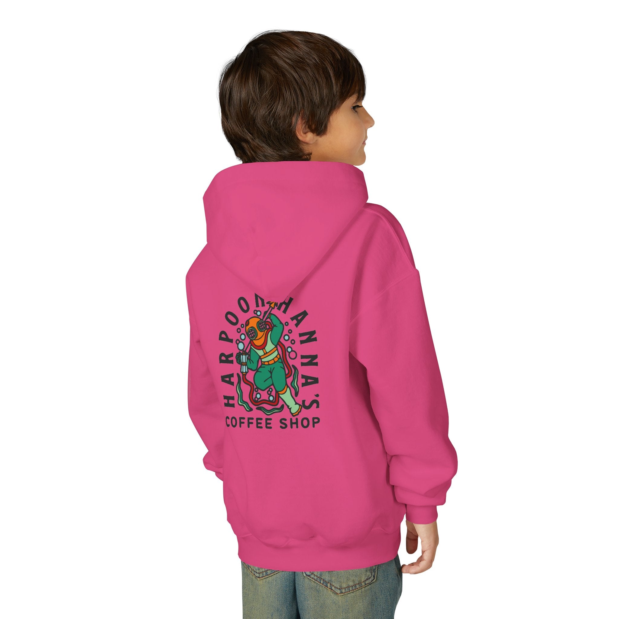 Harpoon Hanna's Colorful Diver Youth Hoodie