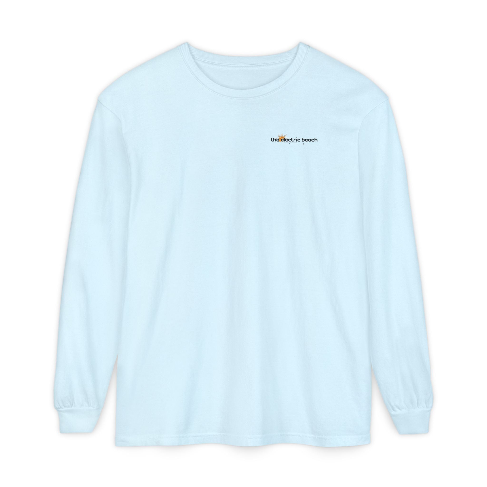 Electric Beach Long Sleeve Crew Neck T-Shirt