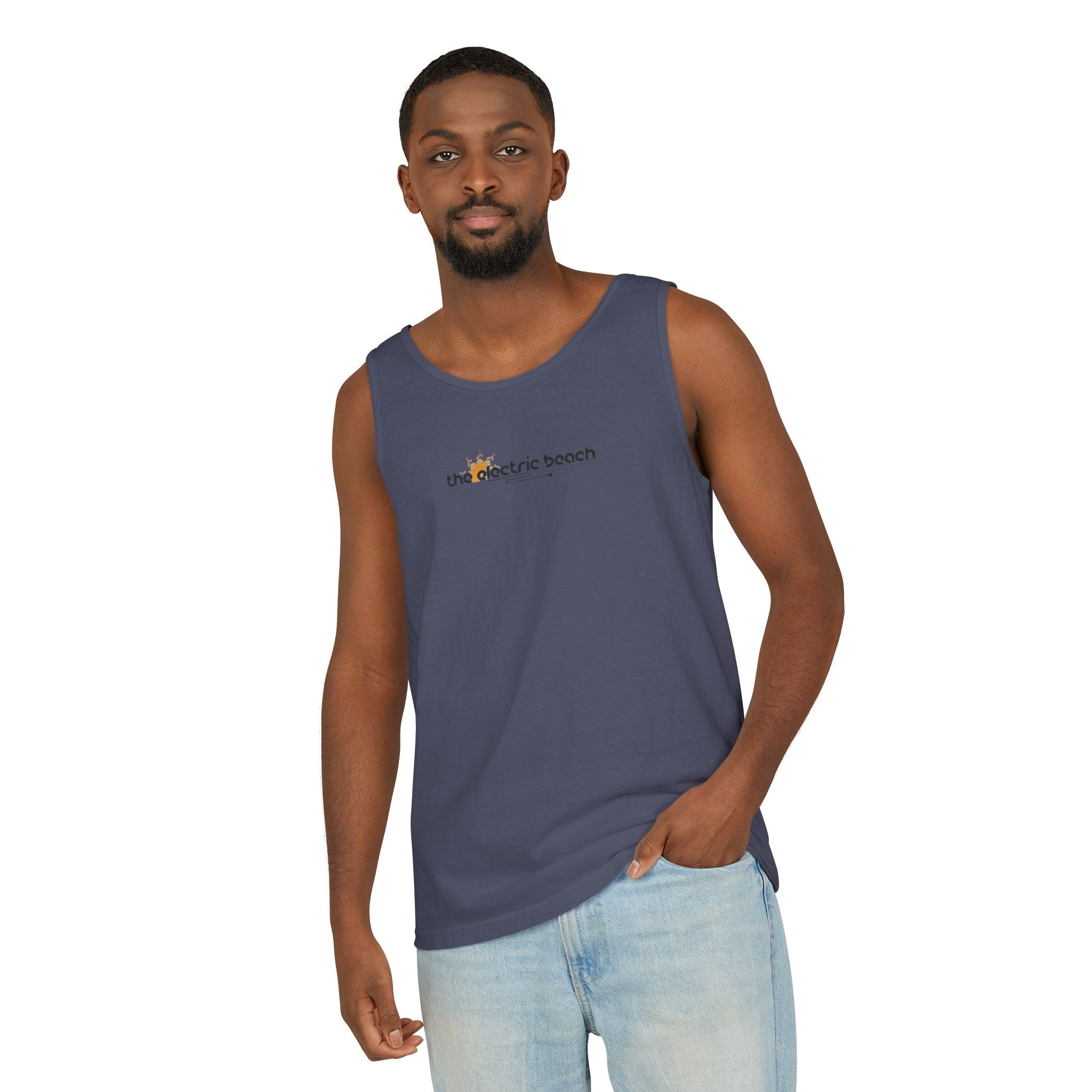 Electric Beach Unisex Tank Top