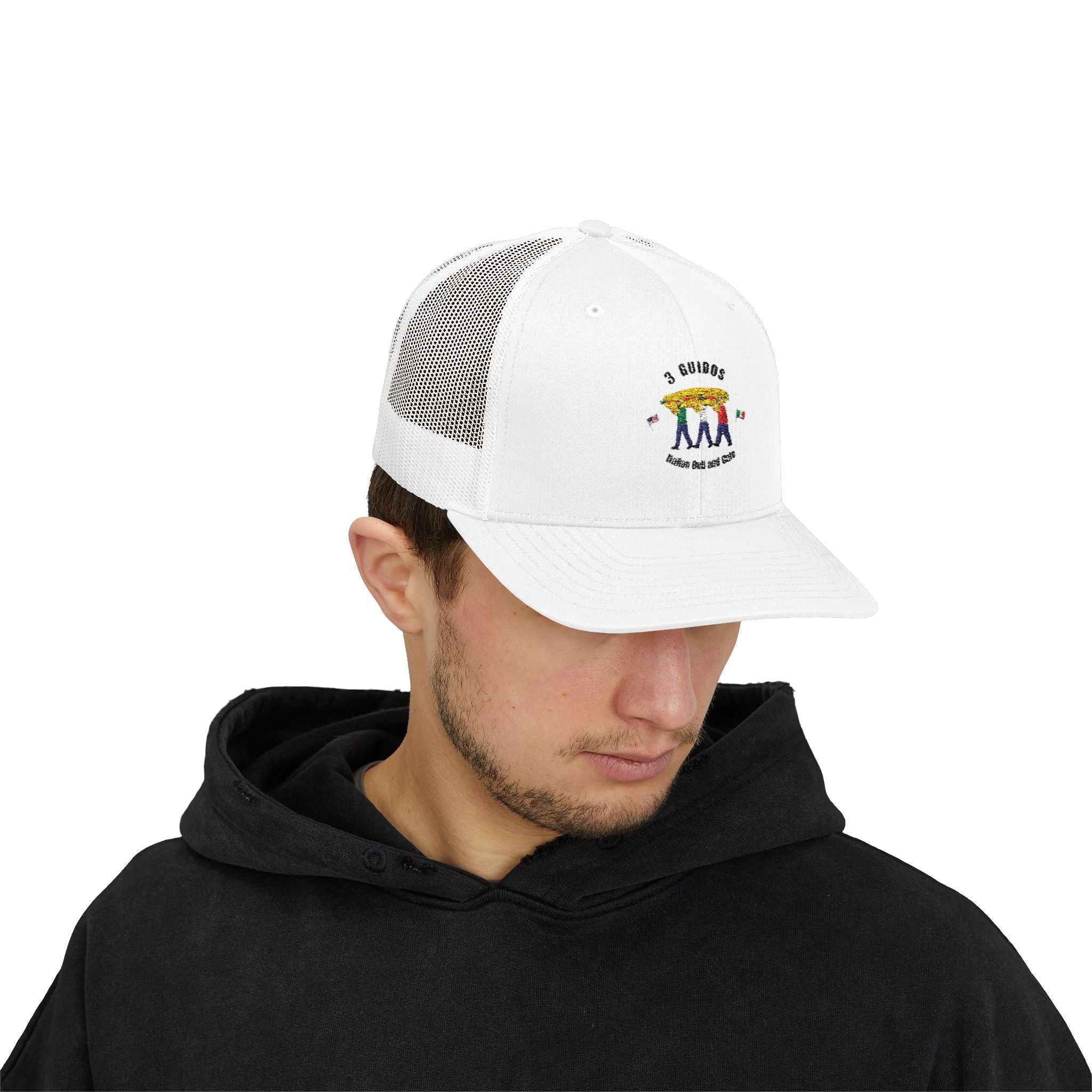 3 Guidos Trucker Hat