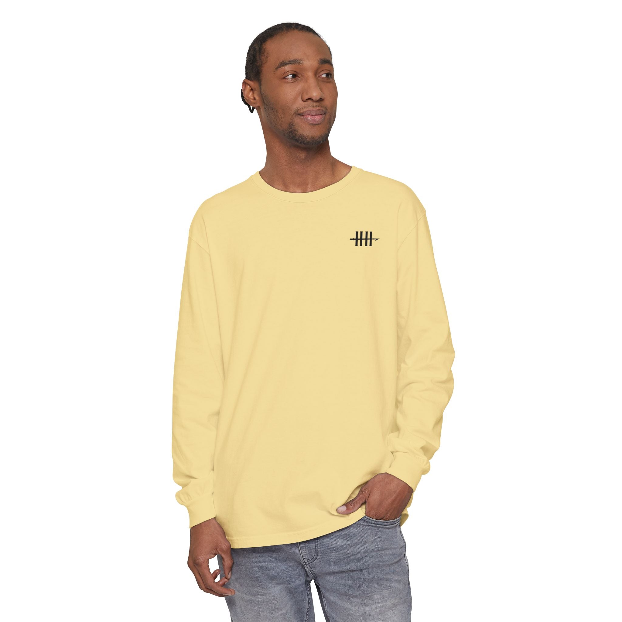 Harpoon Hanna's Colorful Diver Long Sleeve Crew Neck T-Shirt
