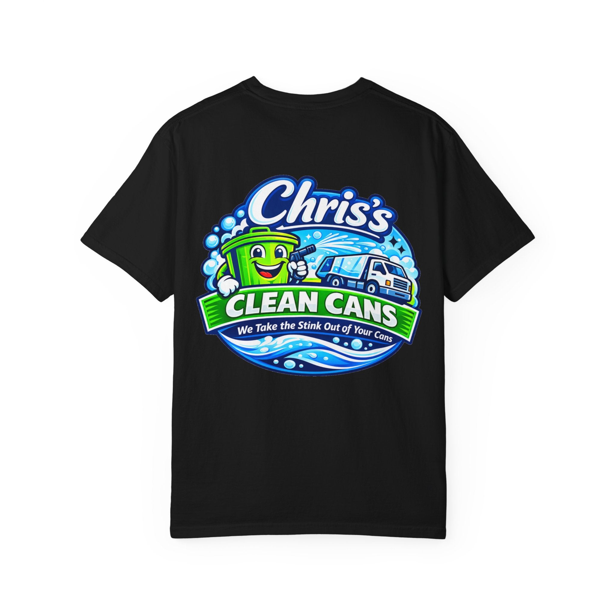 Chris's Clean Cans Crew Neck T-Shirt