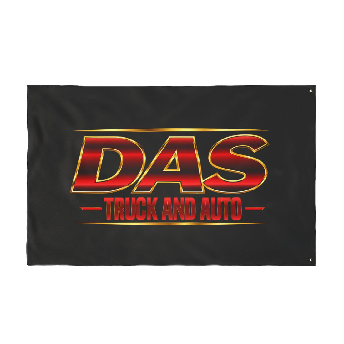 DAS Truck and Auto Double-Sided Flag