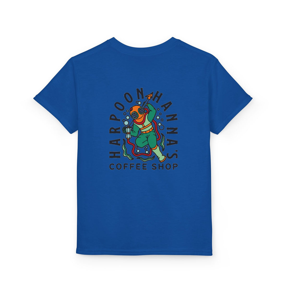 Harpoon Hannah’s Colorful Diver Youth T‑Shirt