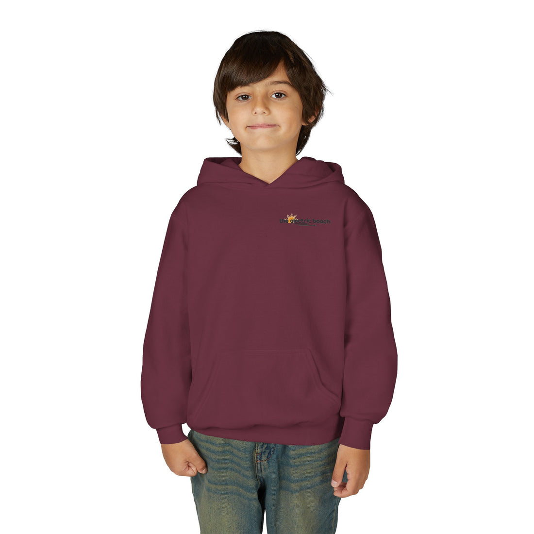 Electric Beach Youth Hoodie
