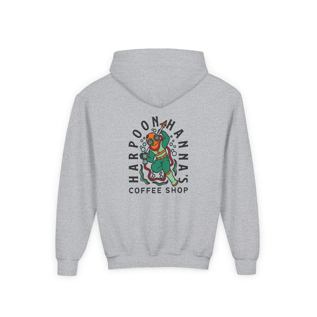 Harpoon Hanna's Colorful Diver Youth Hoodie