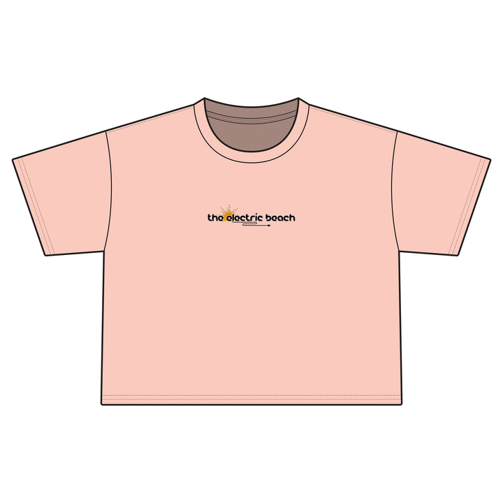 Electric Beach Cropped T-Shirt