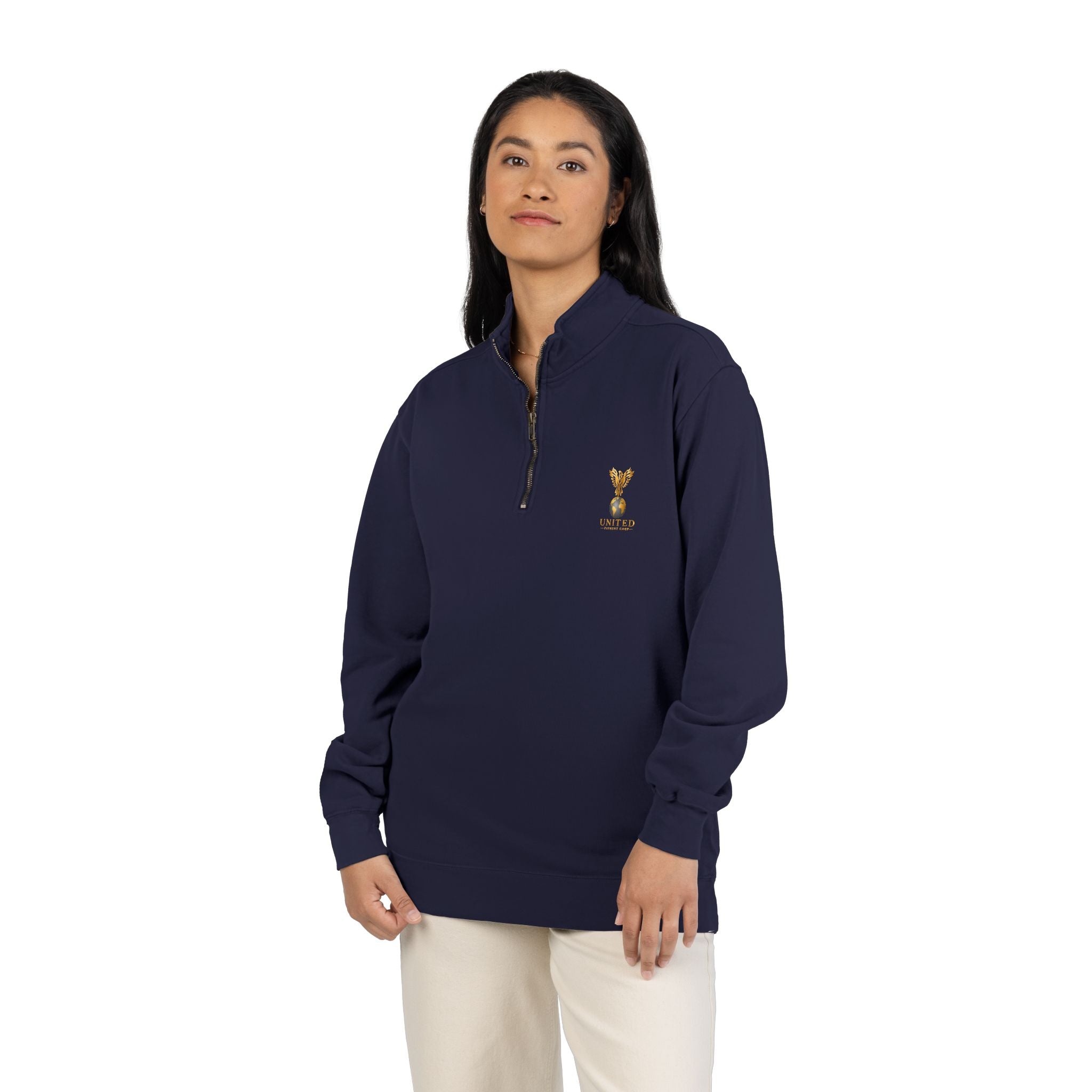 United Payment Corp Quarter-Zip Sweatshirt