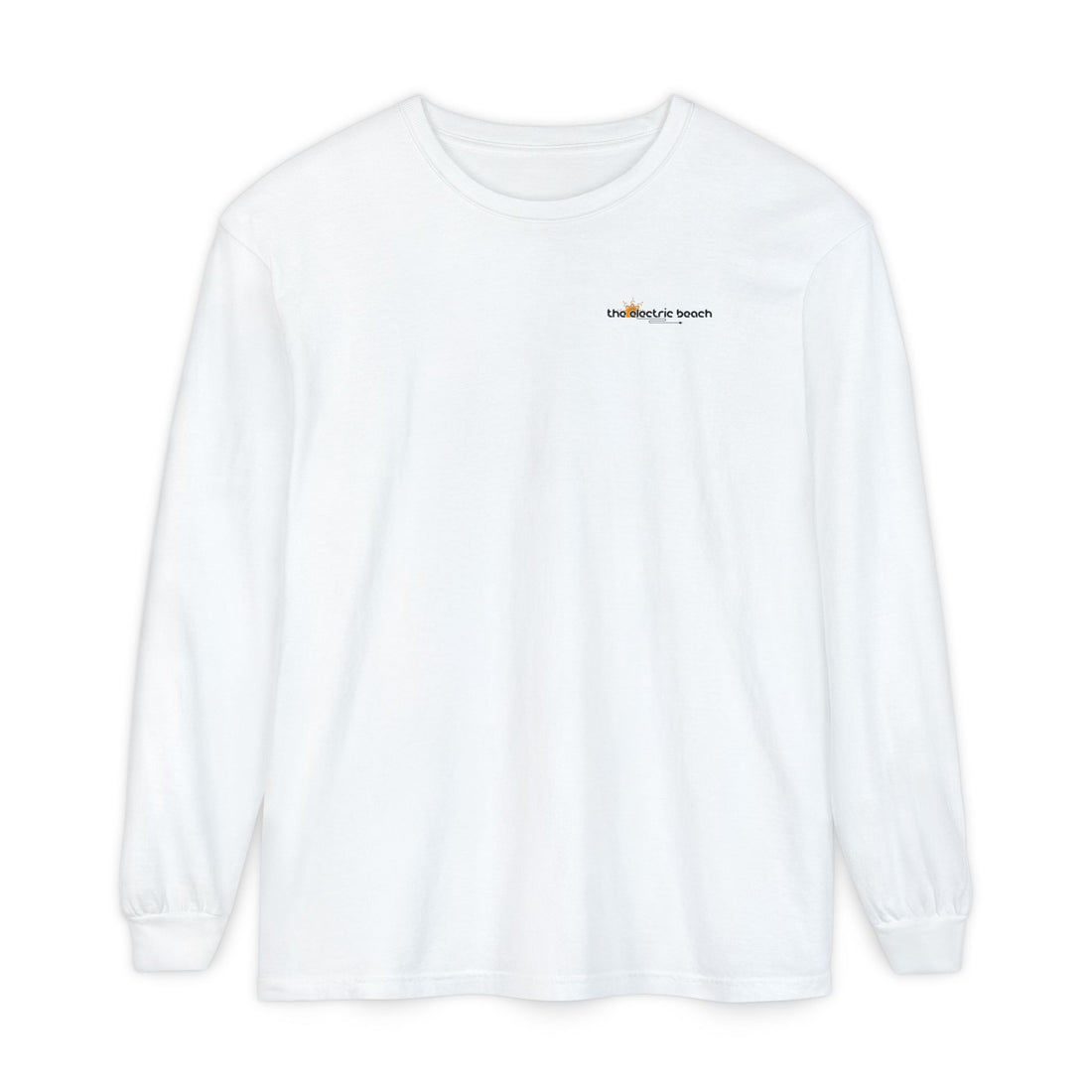 Electric Beach Long Sleeve Crew Neck T-Shirt