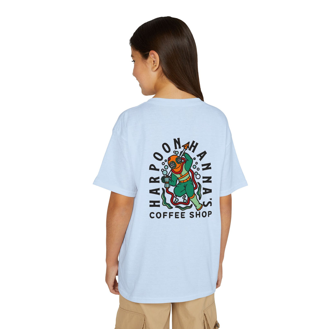 Harpoon Hannah’s Colorful Diver Youth T‑Shirt