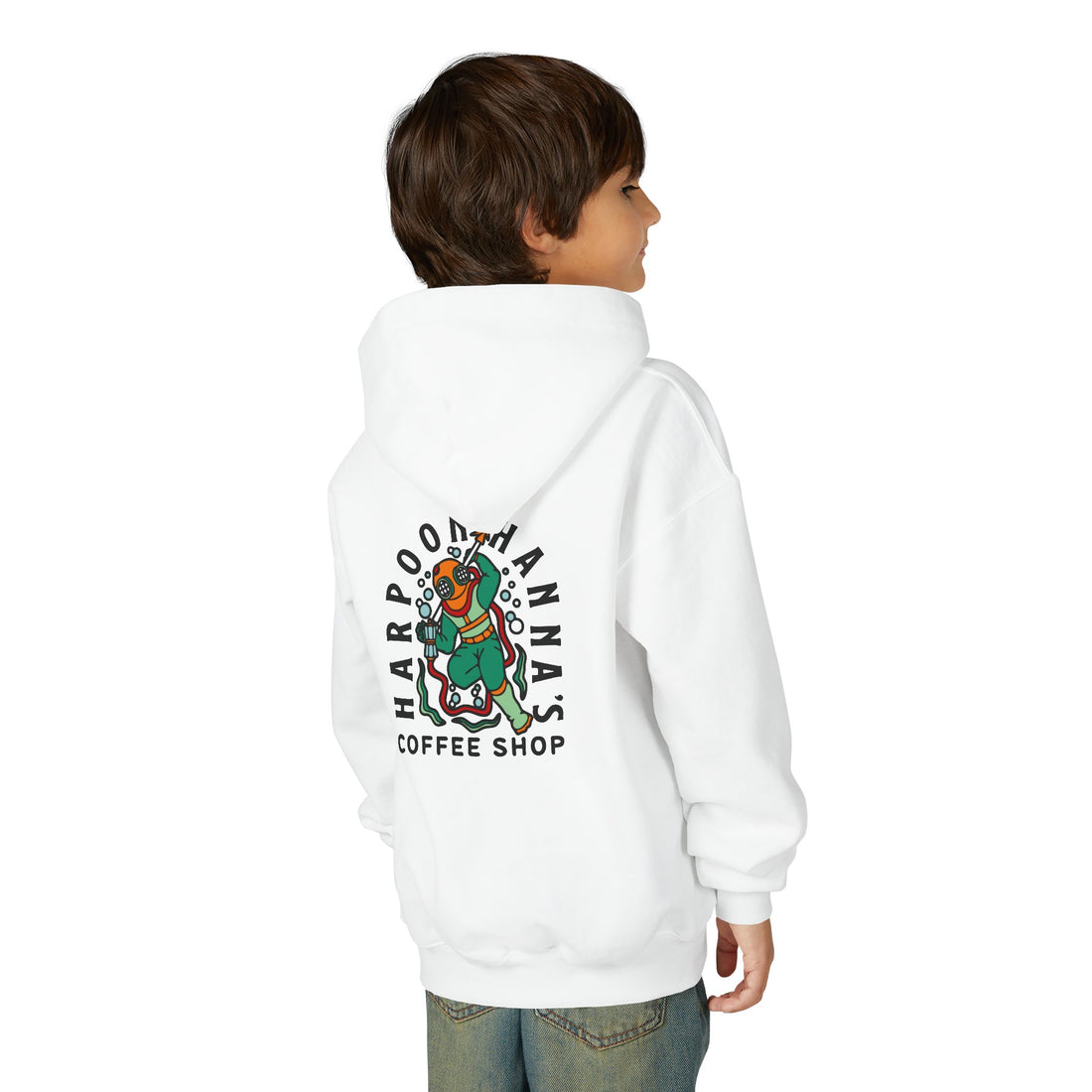 Harpoon Hanna's Colorful Diver Youth Hoodie