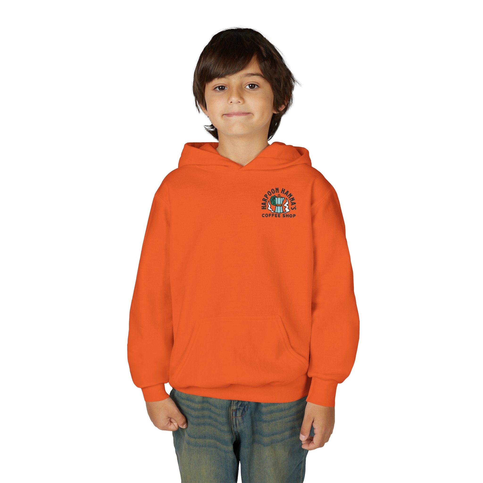 Harpoon Hanna's Retro Moka Pot Youth Hoodie