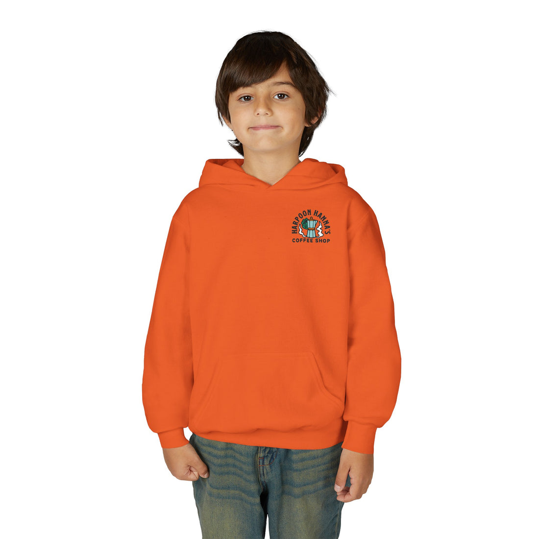 Harpoon Hanna's Retro Moka Pot Youth Hoodie