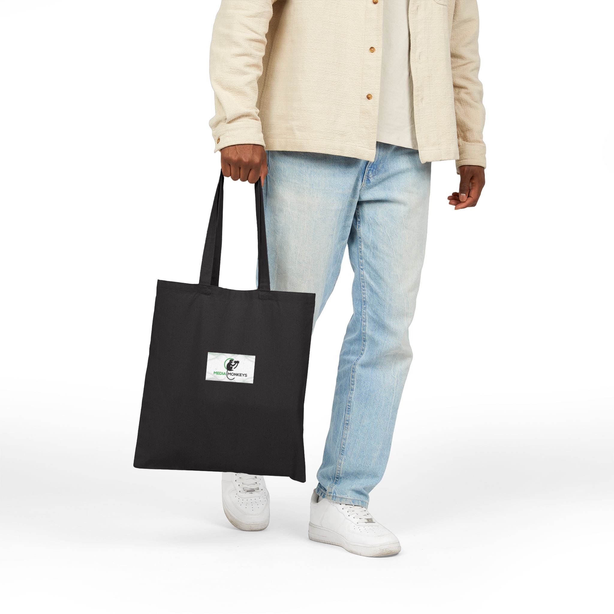 Media Monkeys Canvas Tote