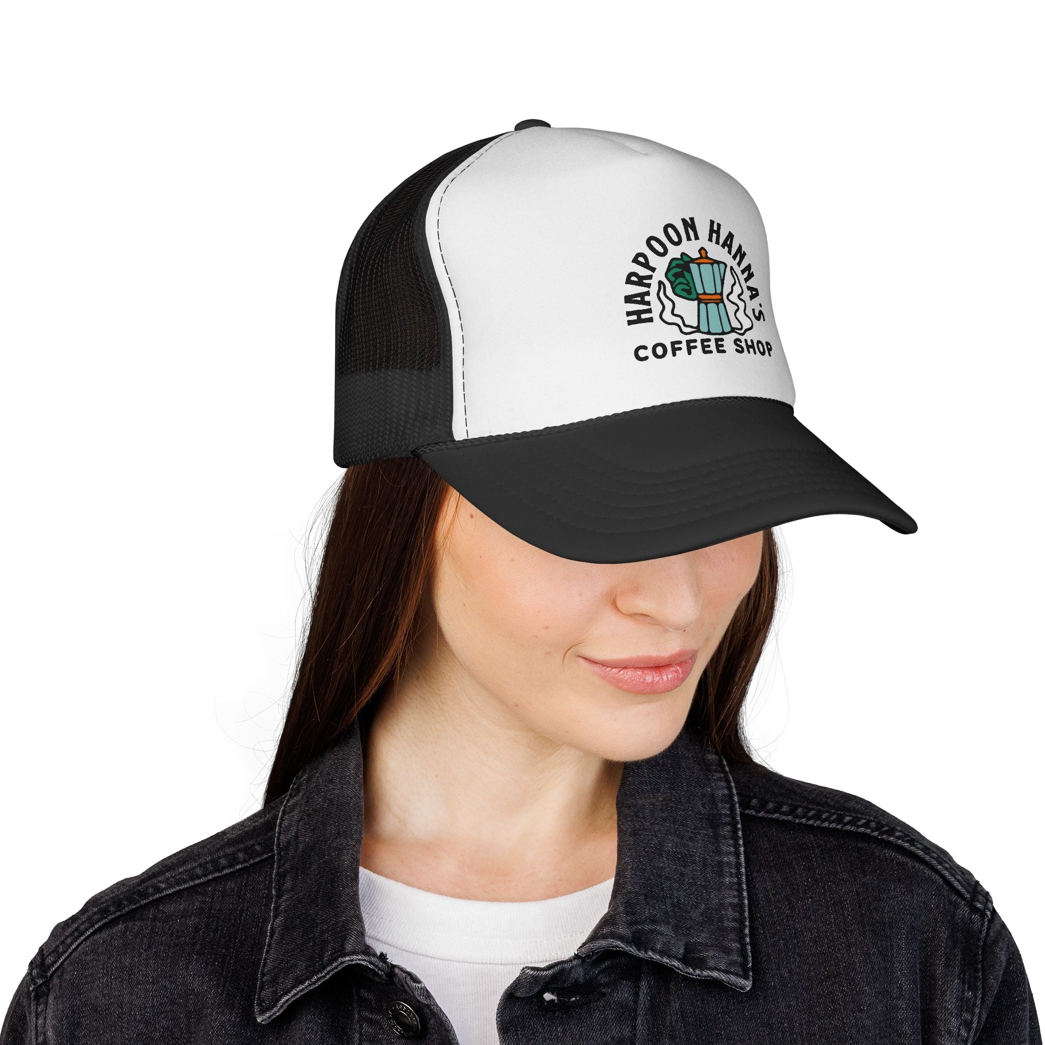 Harpoon Hanna's Retro Moka Pot Trucker Cap