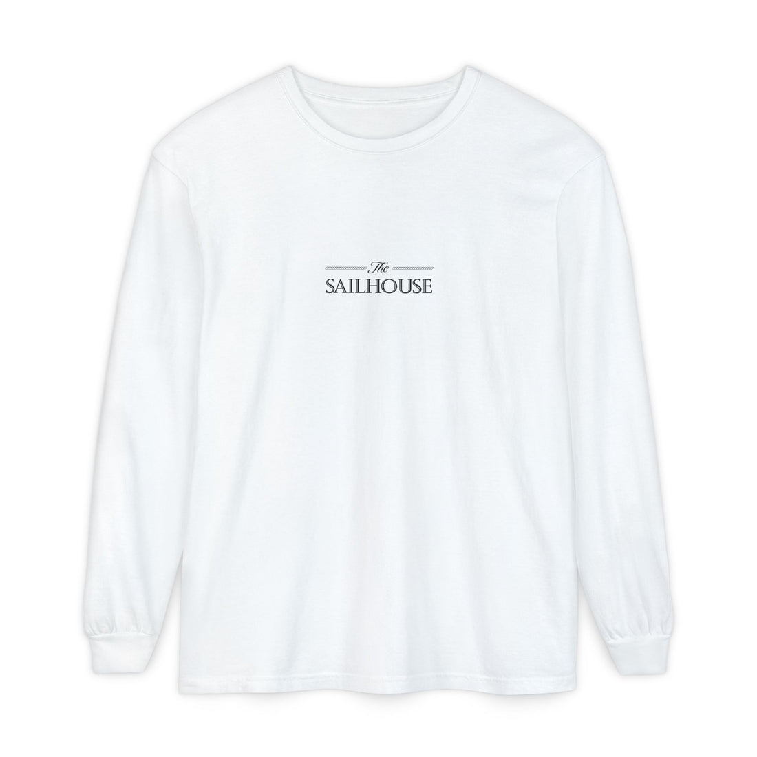 The Sailhouse Logo Long Sleeve Crew Neck Tee