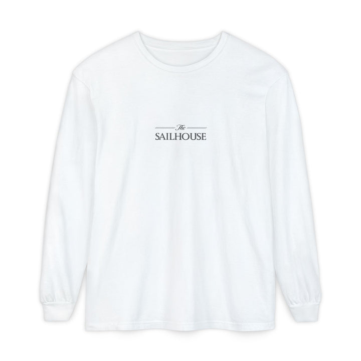 The Sailhouse Logo Long Sleeve Crew Neck Tee