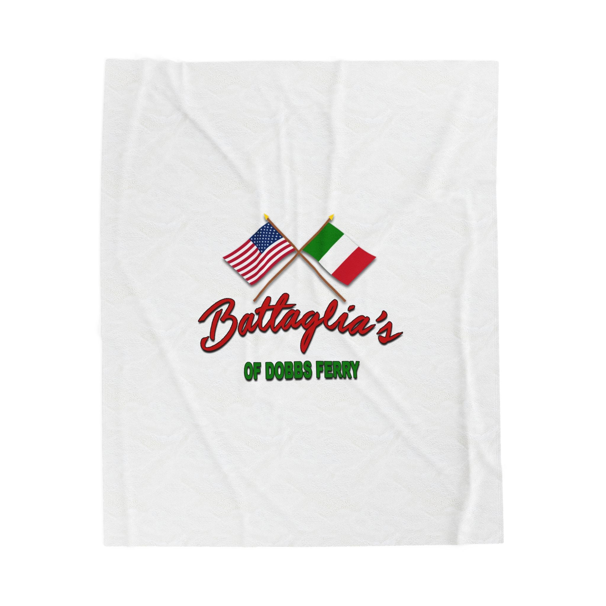 Battaglia's Deli Velveteen Plush Blanket