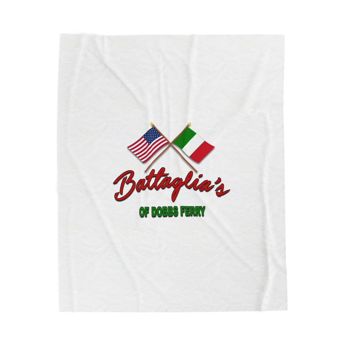 Battaglia's Deli Velveteen Plush Blanket