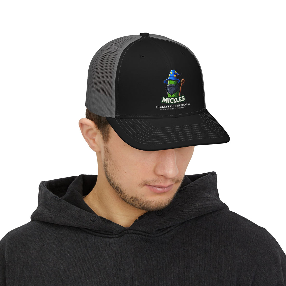 Mickles Pickles Snapback Trucker Cap