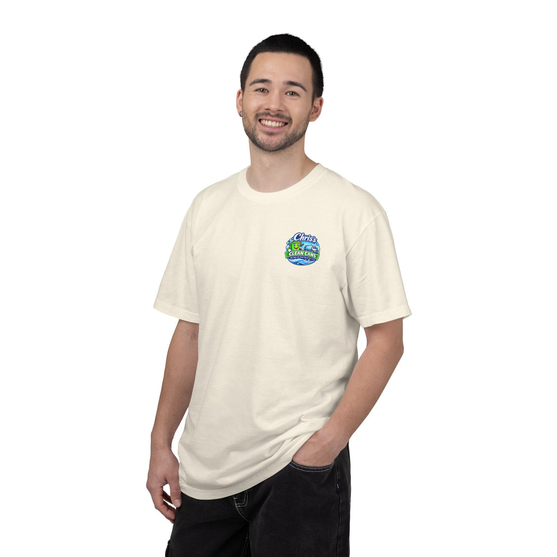 Chris's Clean Cans Crew Neck T-Shirt