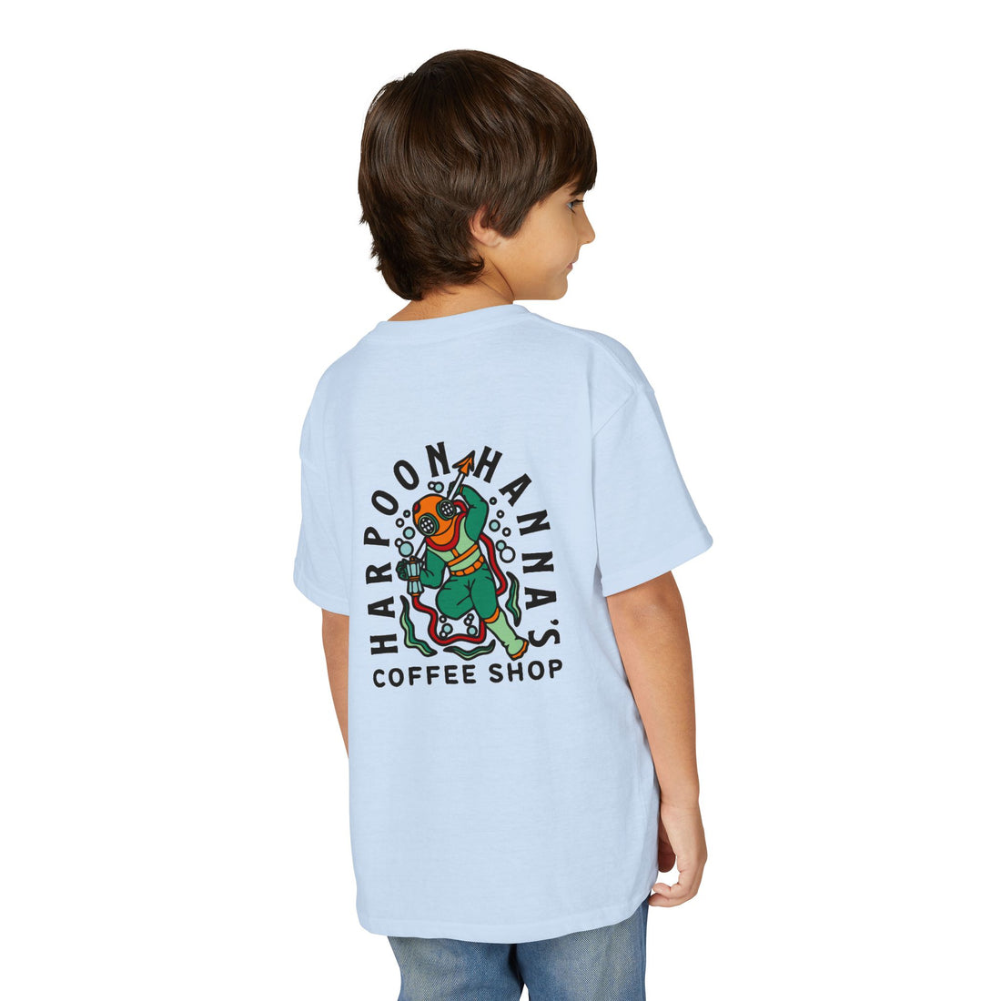 Harpoon Hannah’s Colorful Diver Youth T‑Shirt