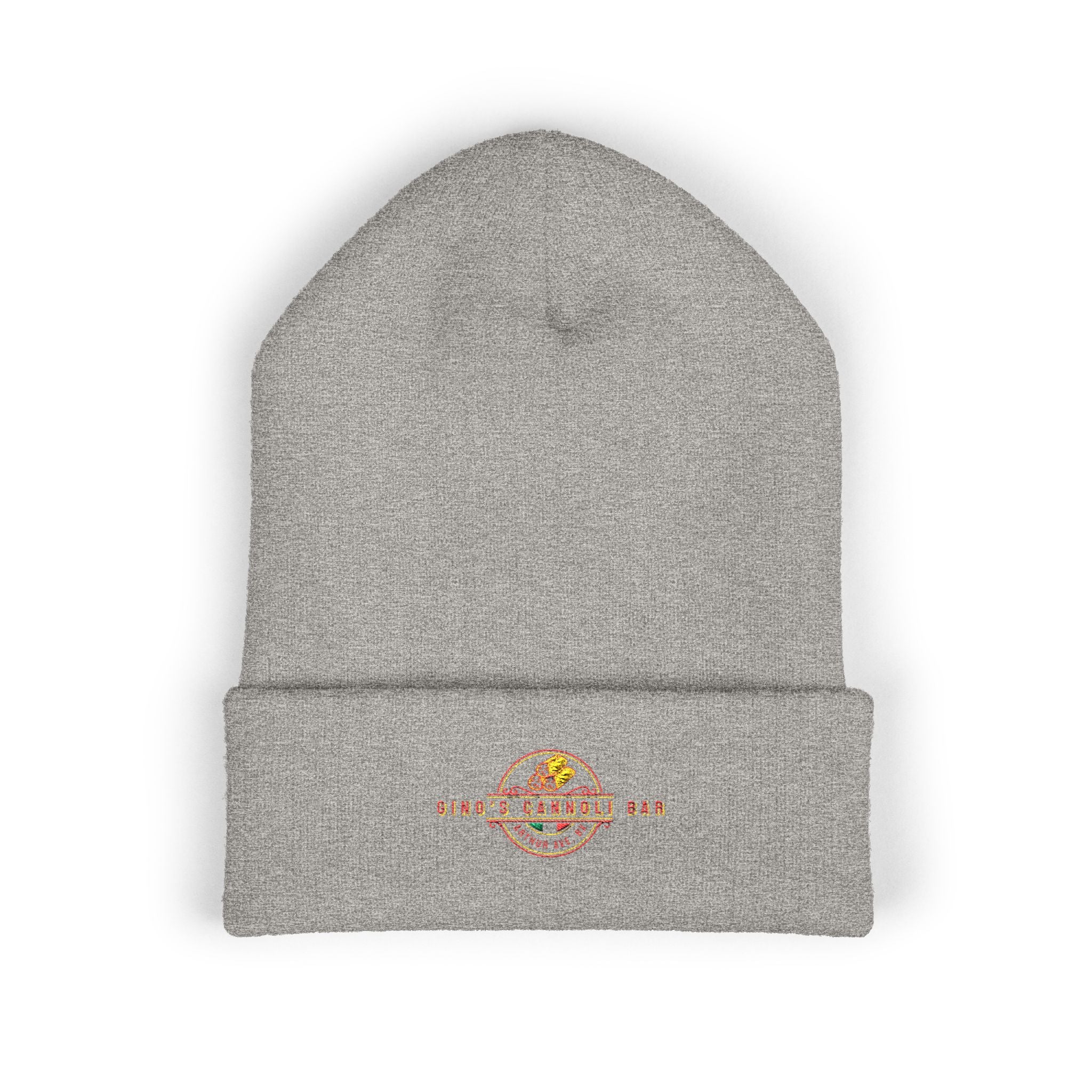 Gino's Cannoli Bar Cuffed Beanie