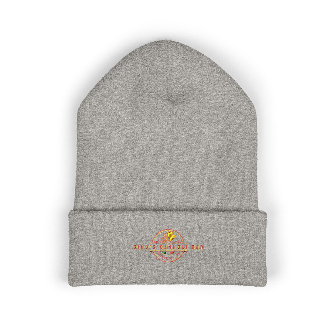 Gino's Cannoli Bar Cuffed Beanie