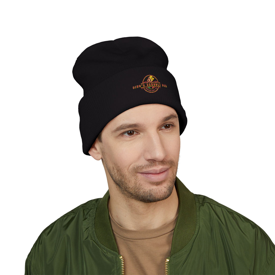 Gino's Cannoli Bar Cuffed Beanie