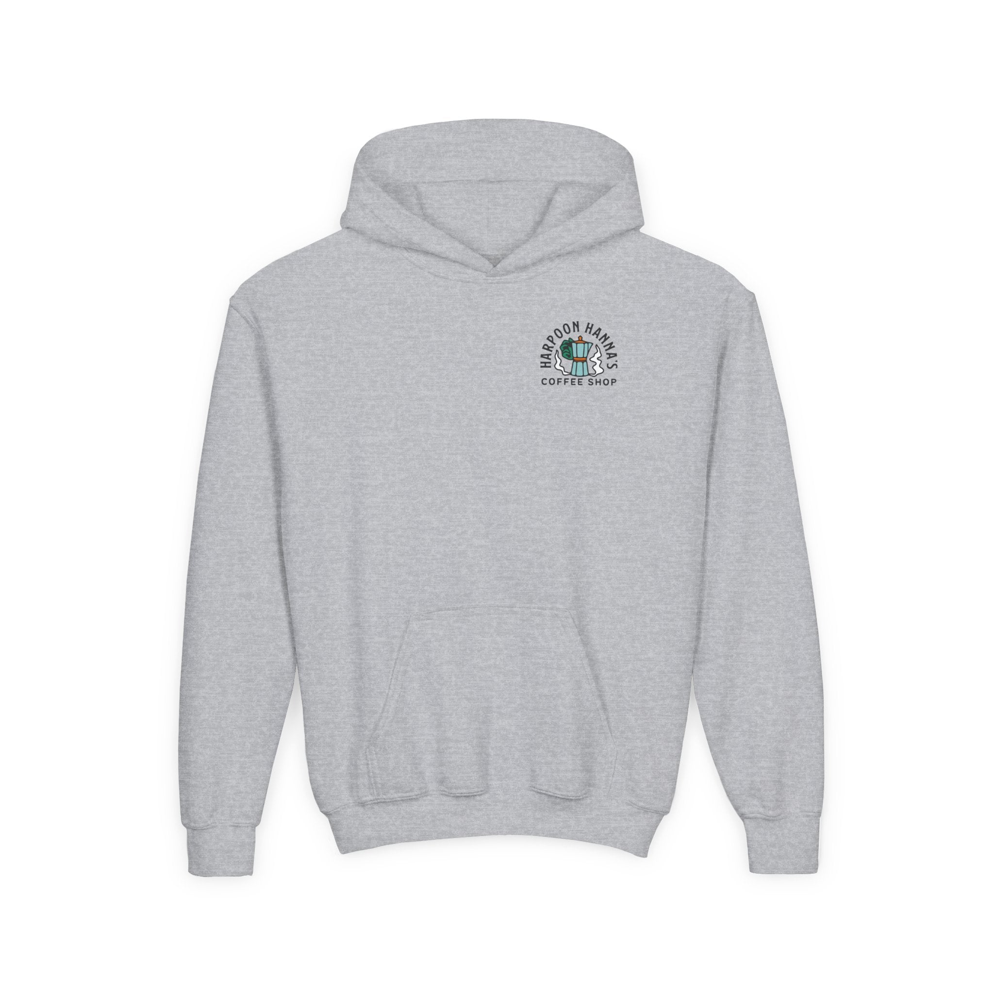 Harpoon Hanna's Retro Moka Pot Youth Hoodie