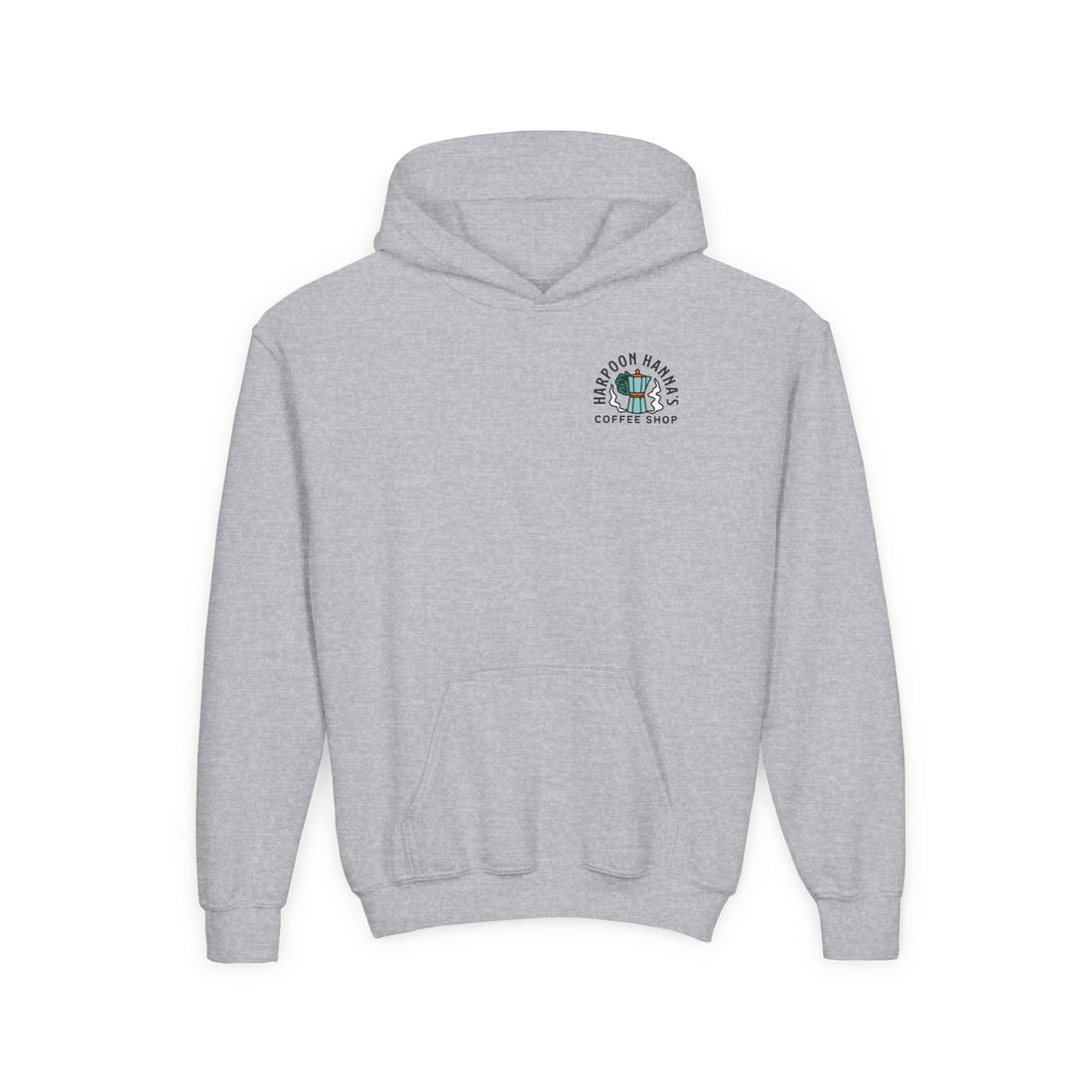 Harpoon Hanna's Retro Moka Pot Youth Hoodie