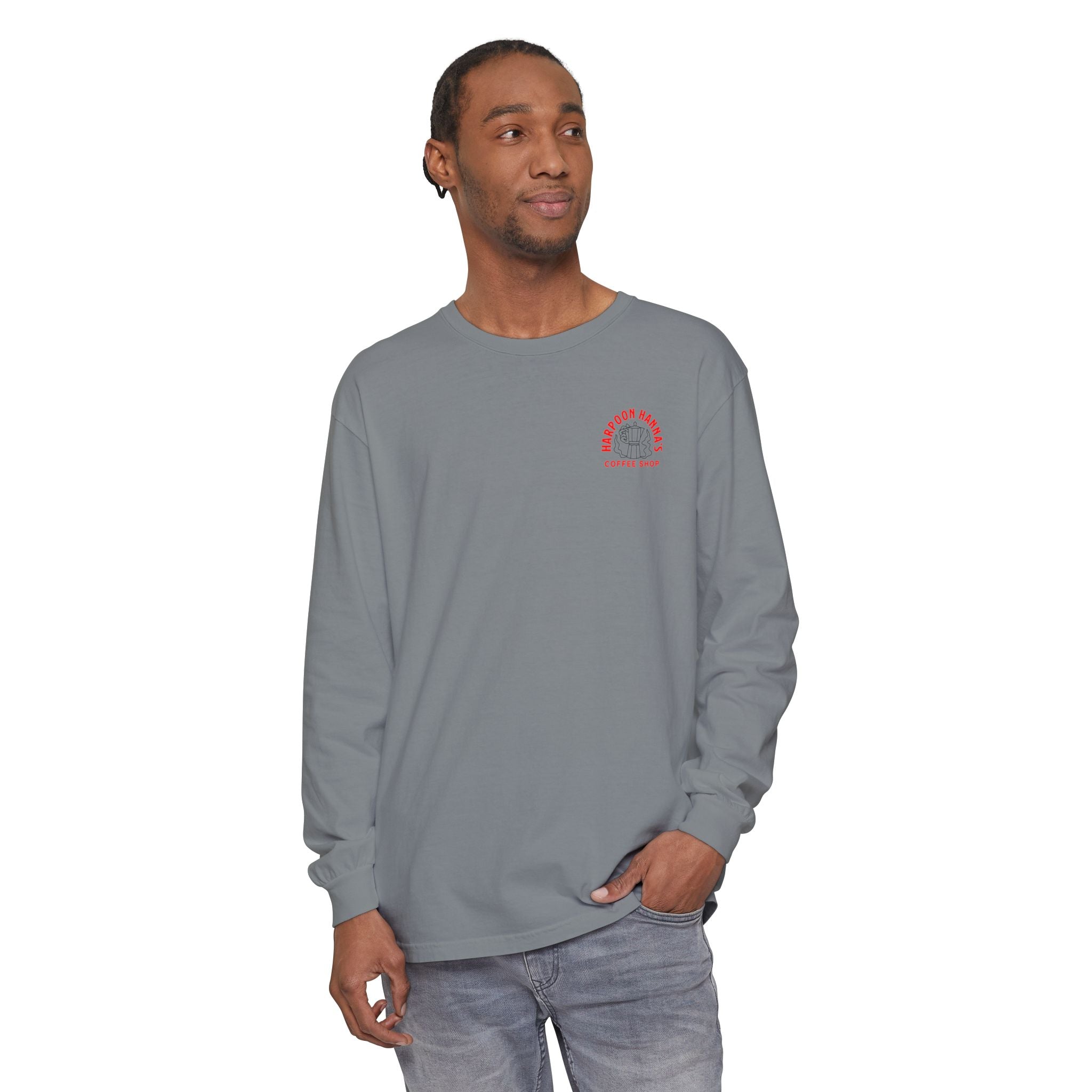 Harpoon Hanna's Moka Pot Long Sleeve T-Shirt