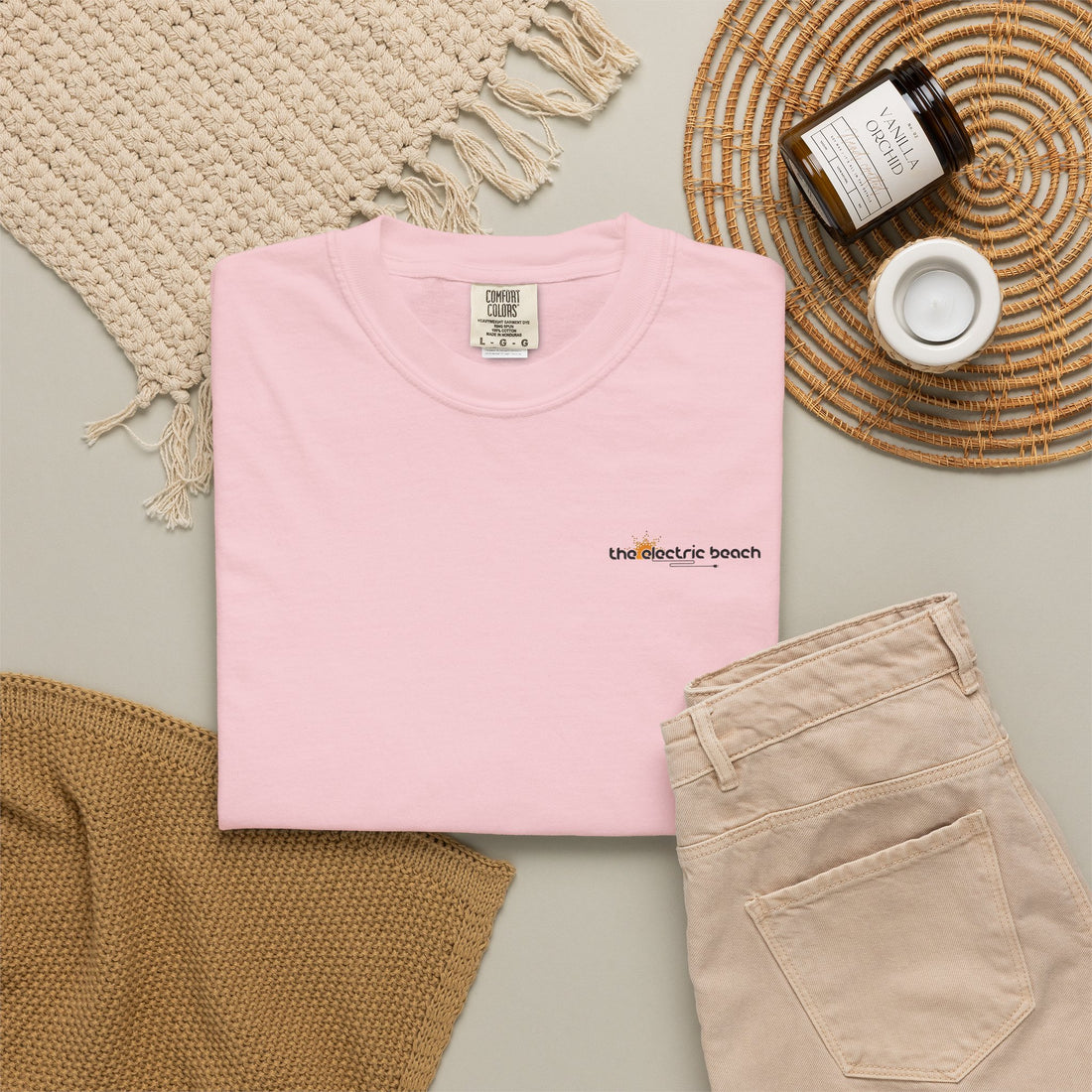 Electric Beach Crew Neck T-Shirt