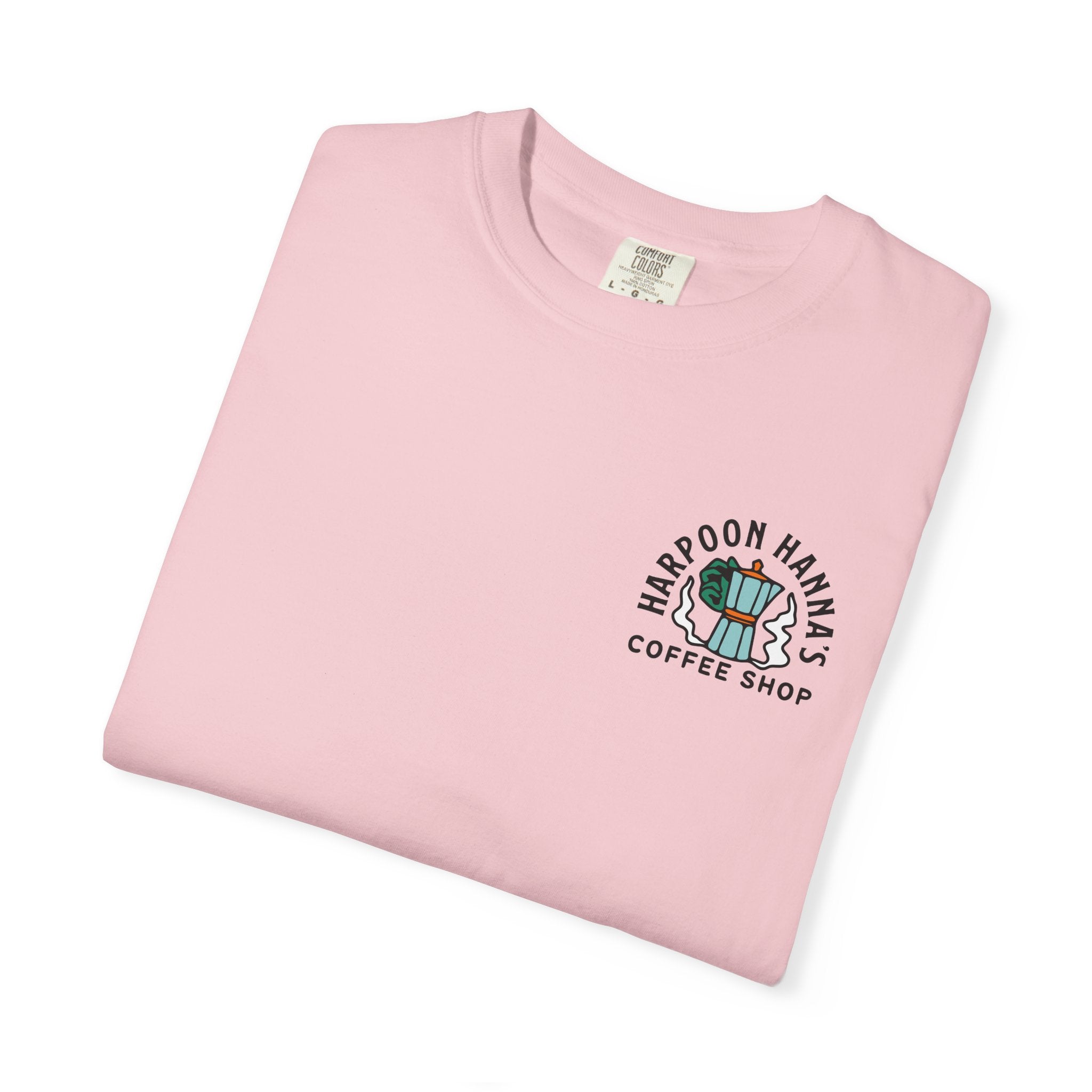 Harpoon Hanna's Retro Moka Pot Crew Neck T-Shirt