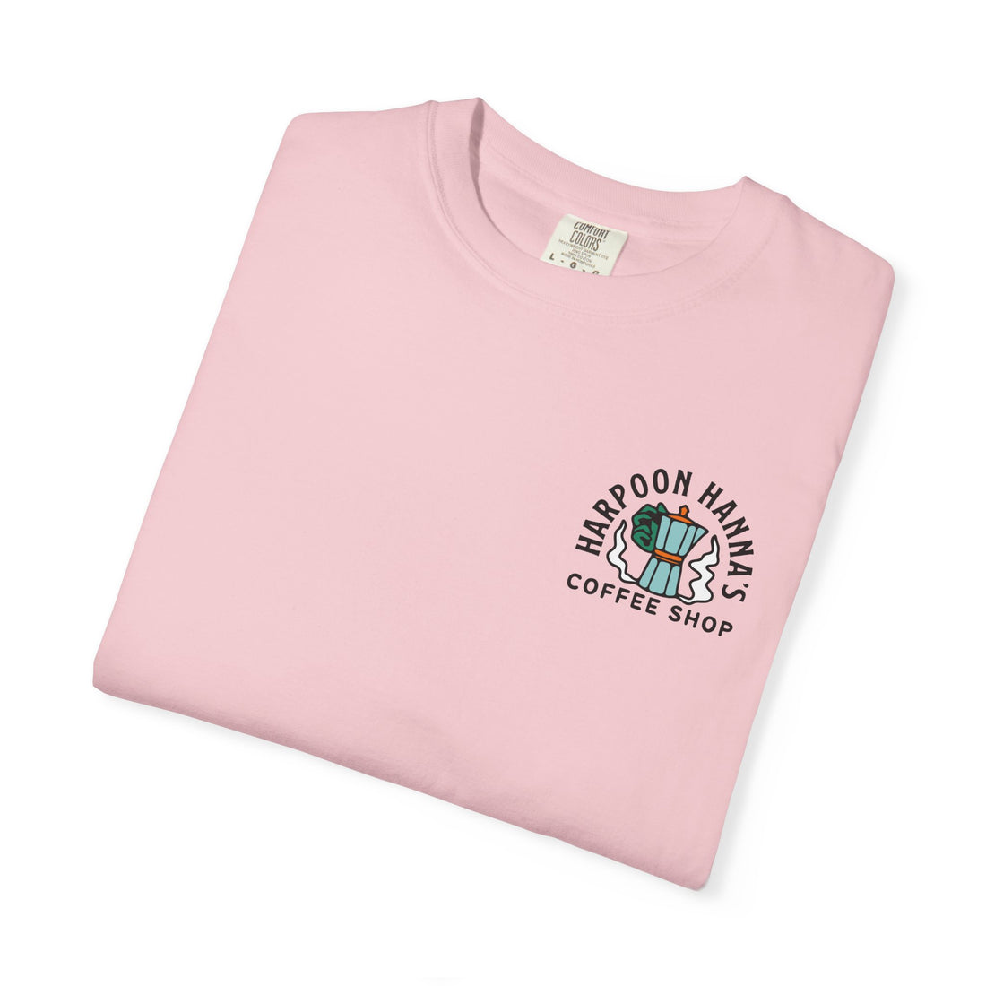 Harpoon Hanna's Retro Moka Pot Crew Neck T-Shirt