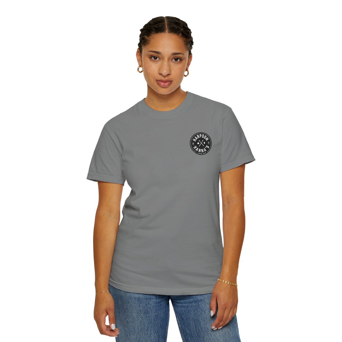 Harpoon Hanna's 'Drink or Sink' Crew Neck T-Shirt