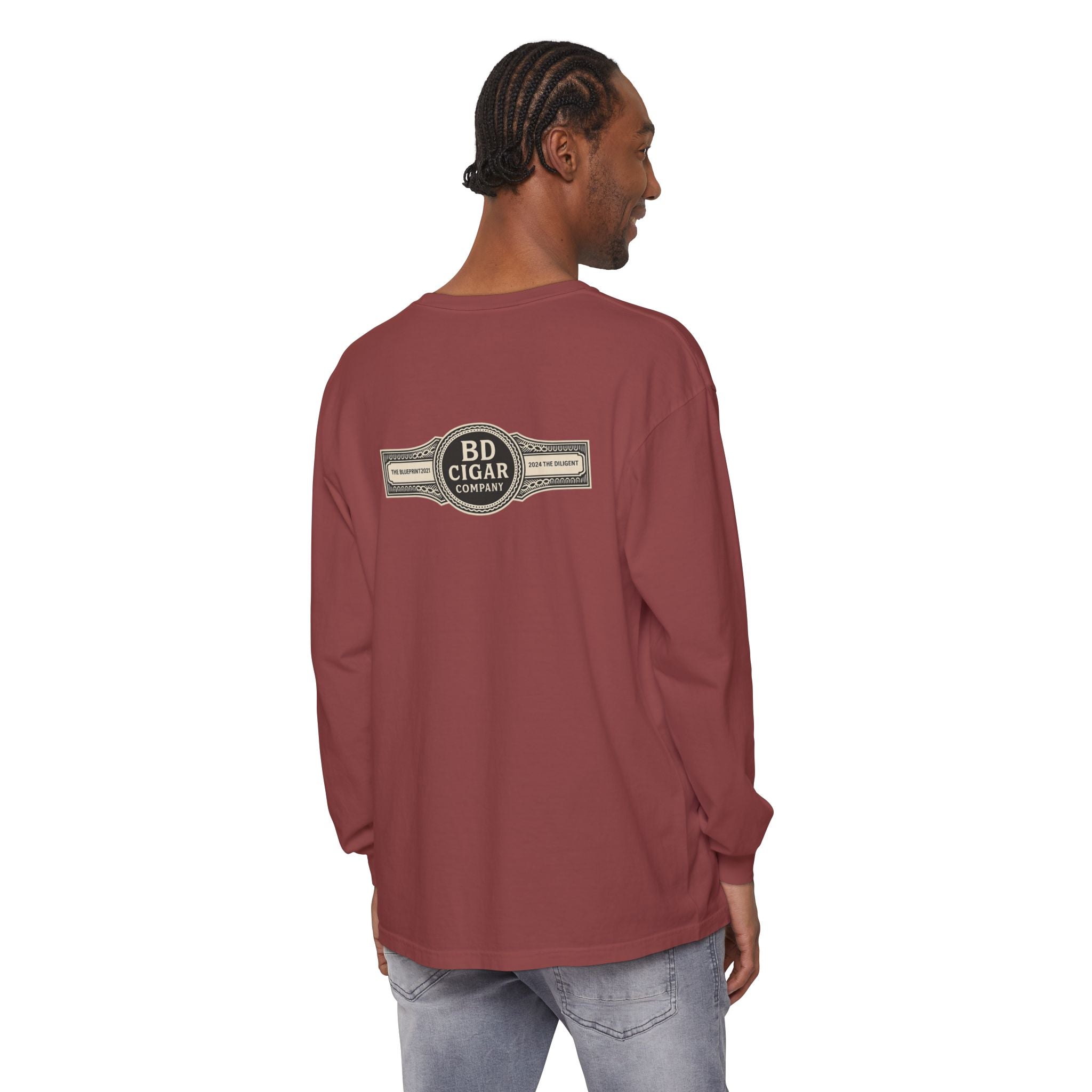 The Burn Down Podcast Long Sleeve Crew Neck Tee