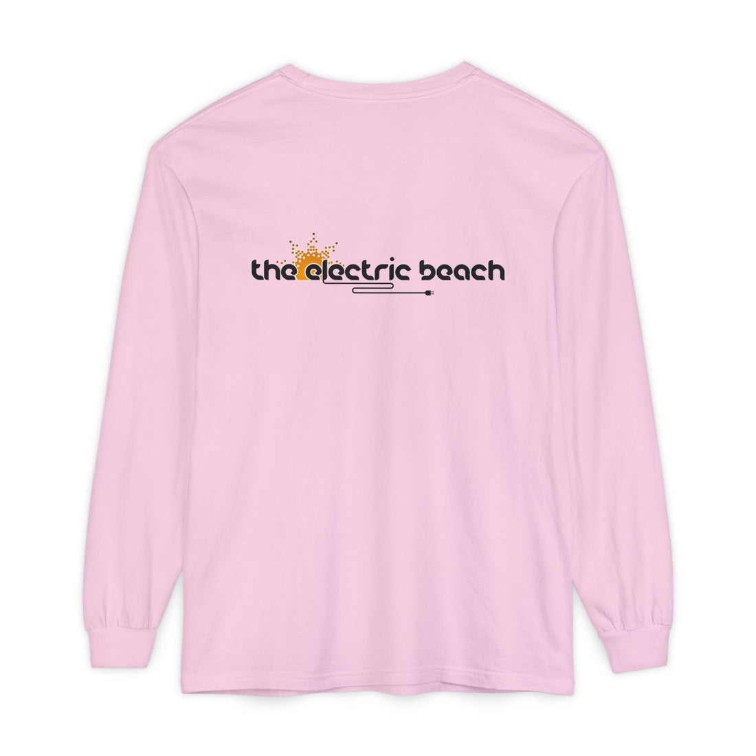 Electric Beach Long Sleeve Crew Neck T-Shirt