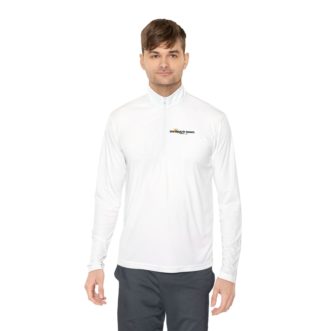 Electric Beach Quarter-Zip Pullover