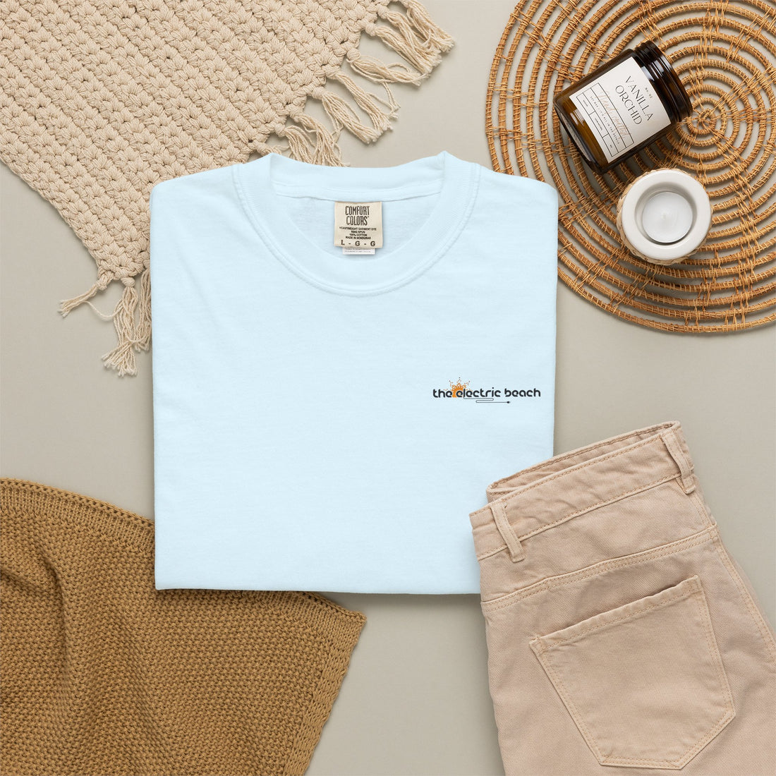 Electric Beach Crew Neck T-Shirt