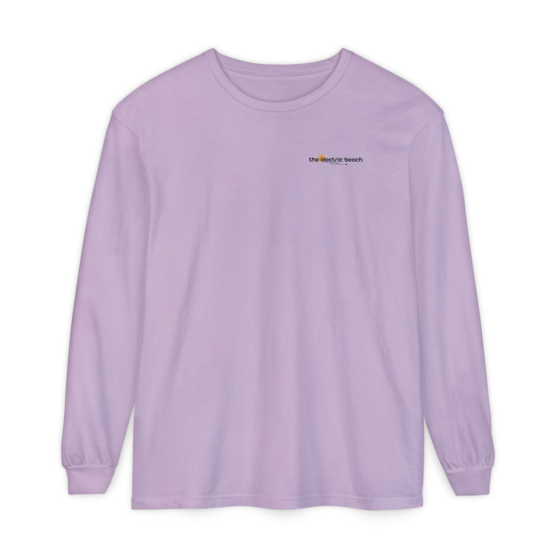 Electric Beach Long Sleeve Crew Neck T-Shirt