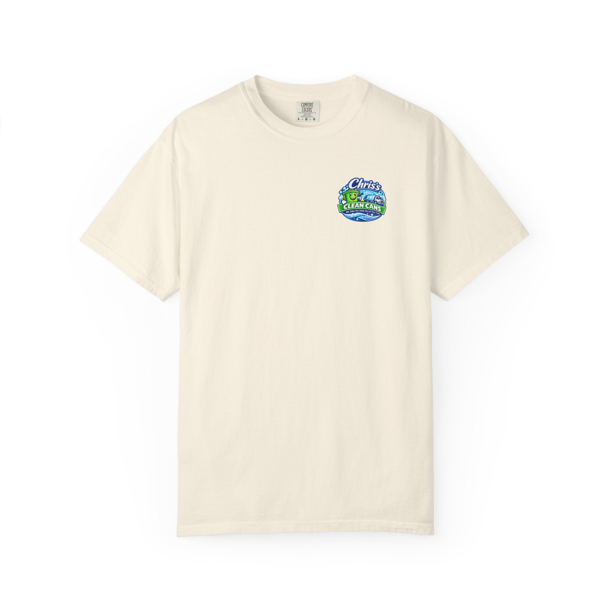 Chris's Clean Cans Crew Neck T-Shirt
