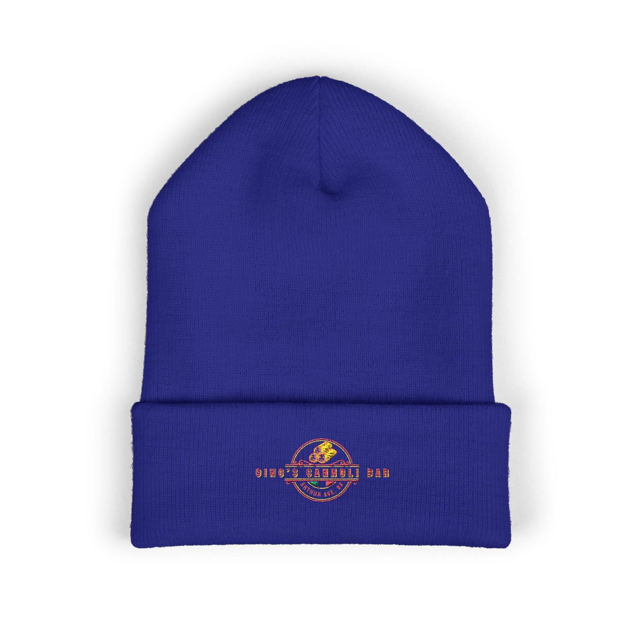 Gino's Cannoli Bar Cuffed Beanie