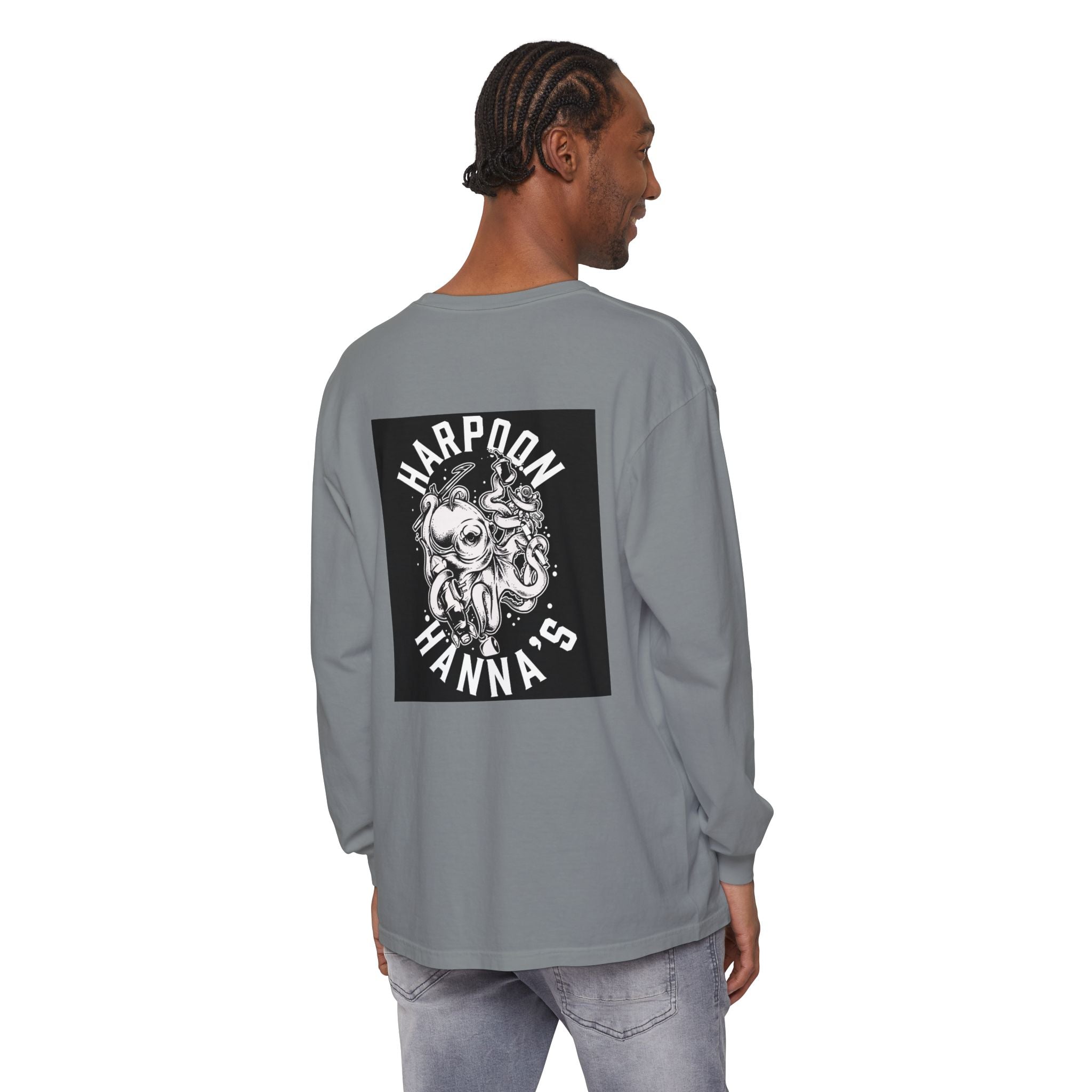 Harpoon Hanna’s Kraken Long Sleeve Crew Neck T-Shirt