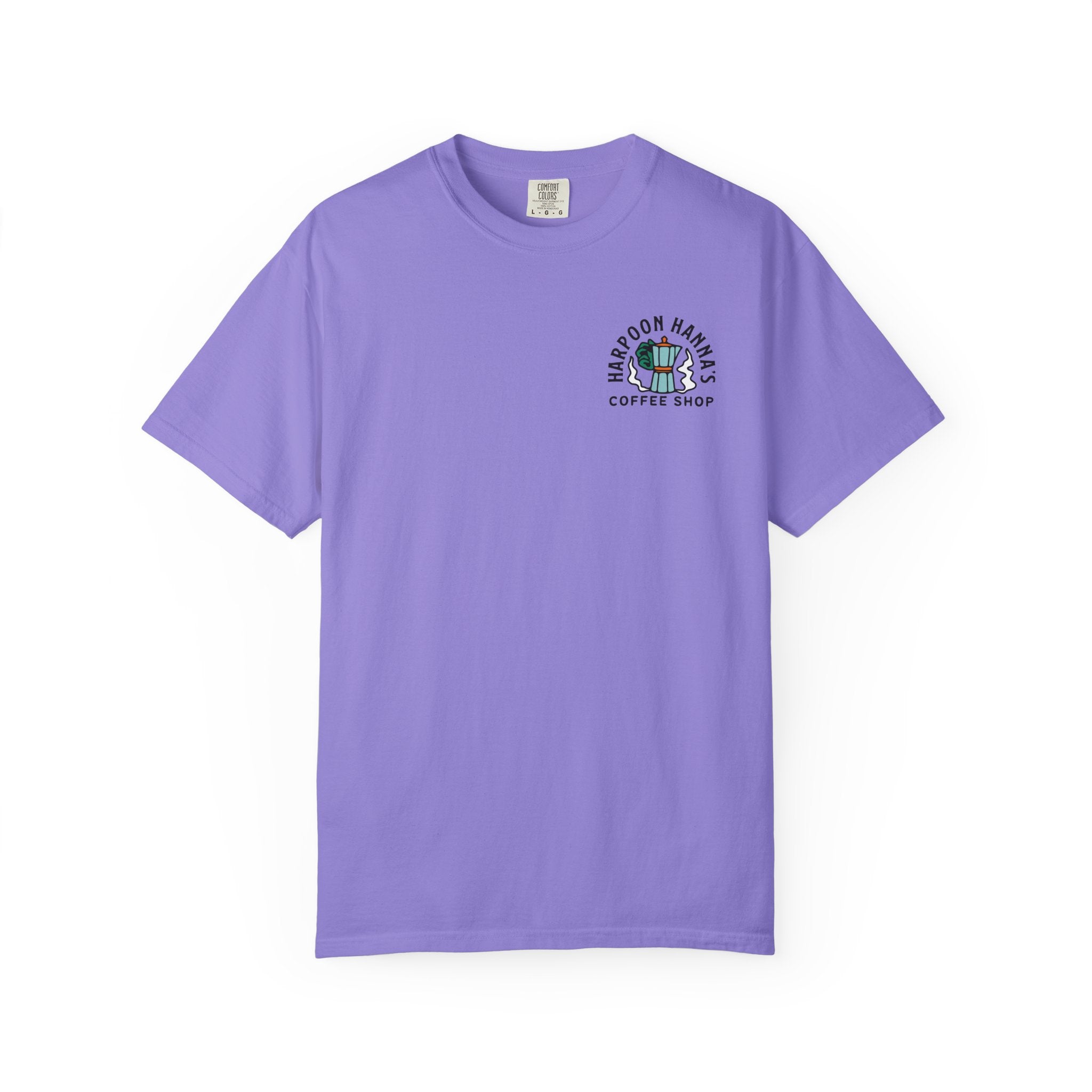 Harpoon Hanna's Retro Moka Pot Crew Neck T-Shirt