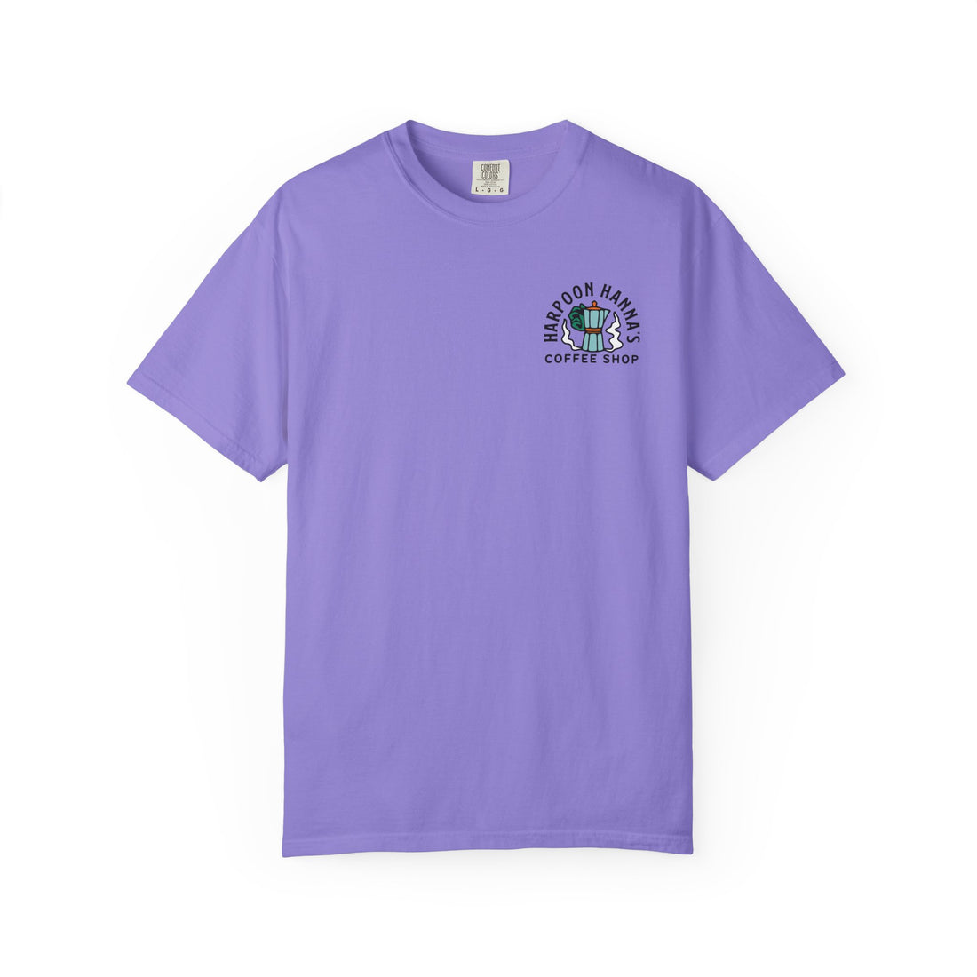 Harpoon Hanna's Retro Moka Pot Crew Neck T-Shirt