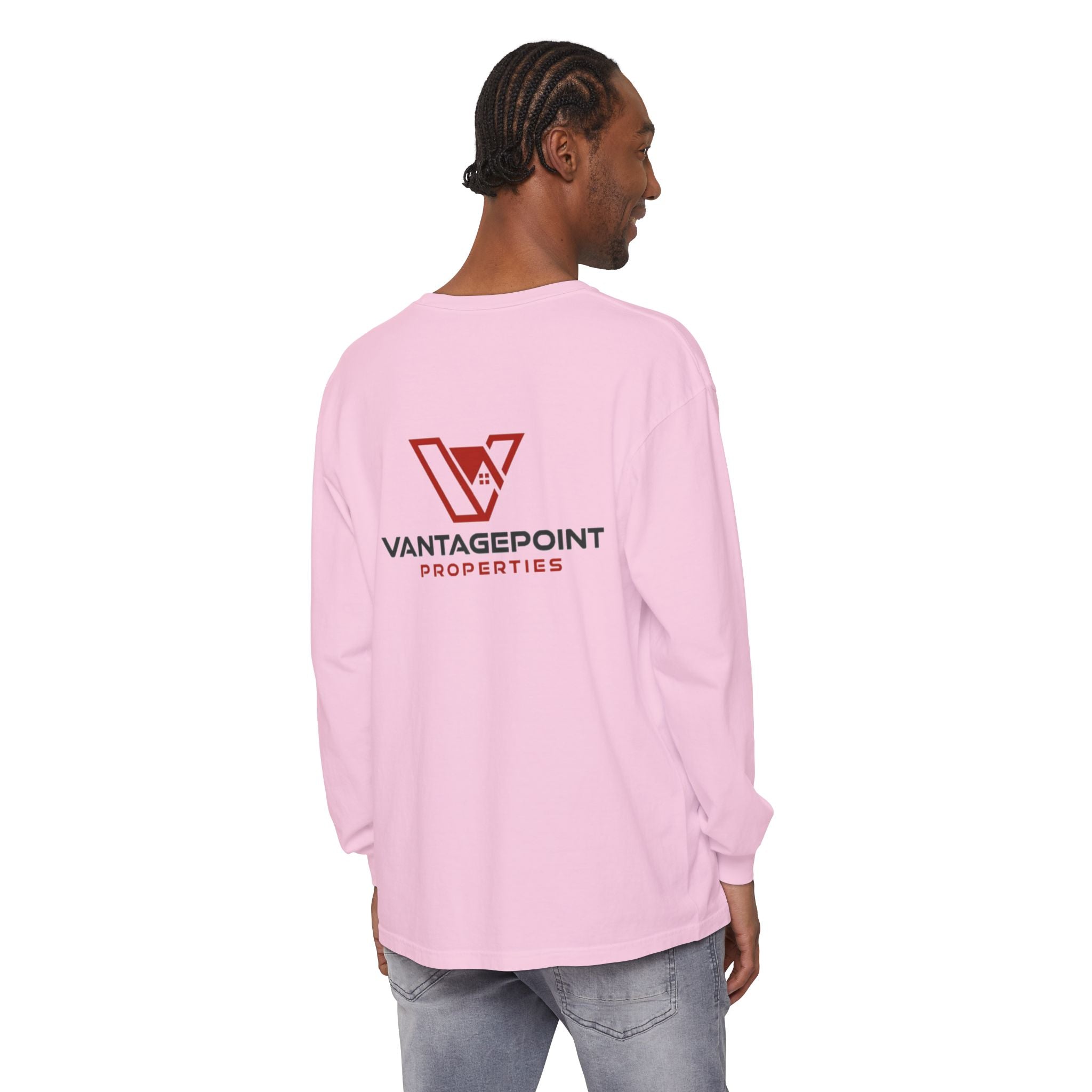 VantagePoint Properties Crew Neck Long Sleeve Tee